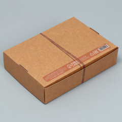 Коробка складная крафтовая «Сделано с любовью» - Фото 3