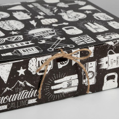 Коробка складная подарочная «Мужская» - Фото 1