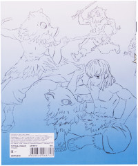 Тетрадь в клетку «Inosuke Hashibira» - Фото 1