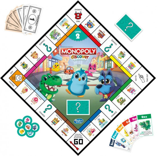 Игра настольная «Моя первая Монополия»