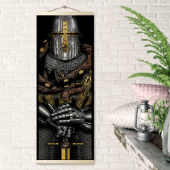 Картина по номерам «Панно. Рыцарь» - Фото 1