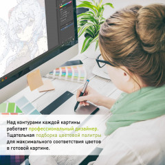 Картина по номерам «Геншин. Райдэн» - Фото 6