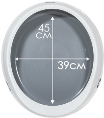 Туалет для кошек с бортами «Figaro Tray Rim» - Фото 4