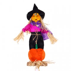 Декор «Баба-яга на подставке в накидке» - Фото 1