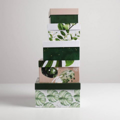 Набор коробок подарочных «Тропический» - Фото 1
