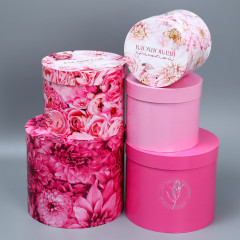 Набор коробок подарочных «Цветы» - Фото 1