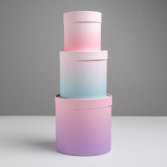 Набор коробок подарочных «Градиент» - Фото 1