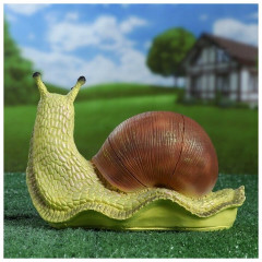 Фигурка садовая «Улитка ползет» - Фото 1