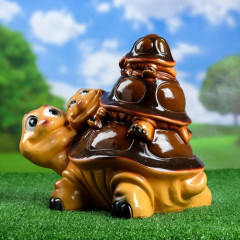 Фигурка садовая «Черепаха тройная» - Фото 1