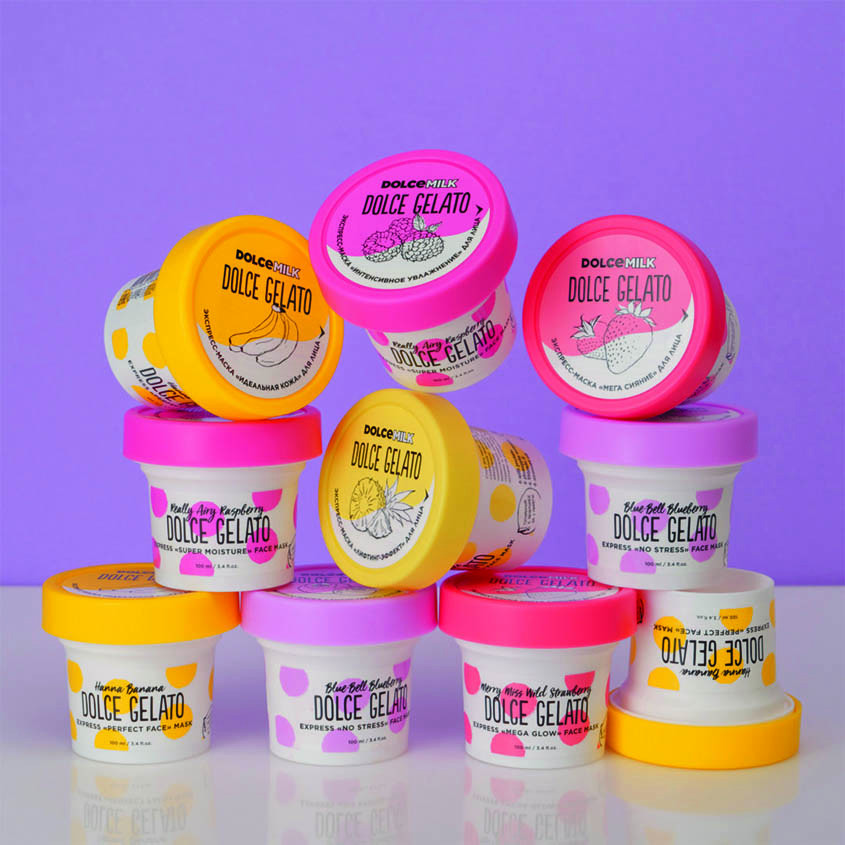 Маска для лица «Mega glow» | Dolce Gelato | Dolce Milk | Фото 1