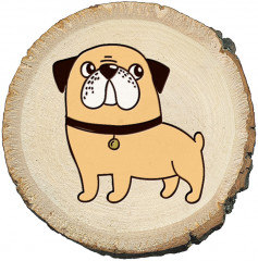 Набор для выжигания по дереву «Зайка, пёсик и киса» - Фото 6