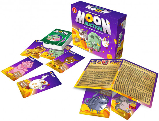Игра настольная «Moon auction»