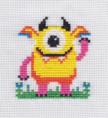 Набор для вышивания «Монстрик» - Фото 1