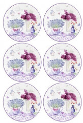 Набор тарелок для десертов «Лаванда» - Фото 2