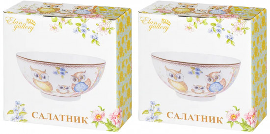 Набор салатников «Совушки»