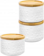 Набор банок для сыпучих продуктов «Снежинки» - Фото 6