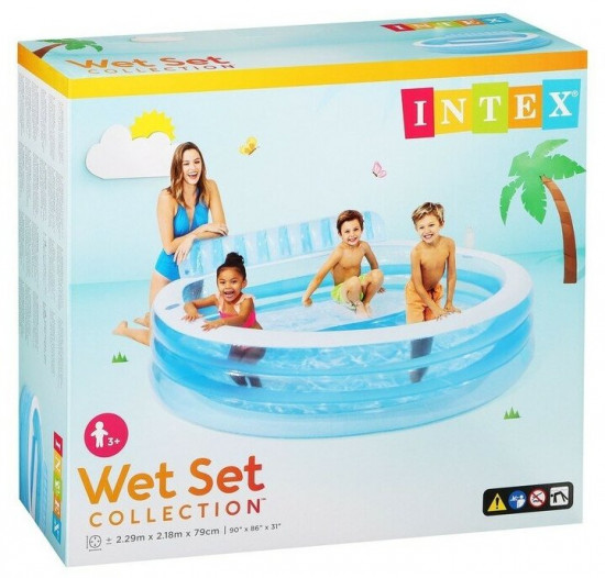 Бассейн надувной «Swim Centre Family Lounge»