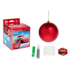 Новогодний шар «Отпечаток детской ручки», Тачки - Фото 5