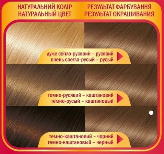 Крем-краска для волос, оттенок 3.0 Русый