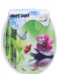 Сиденье для унитаза «Орхидея» - Фото 1