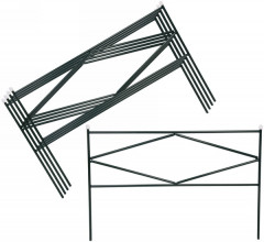 Комплект ограждений садовых «Ромб» - Фото 1
