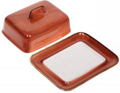 Масленка с крышкой «Corsica orange» - Фото 1