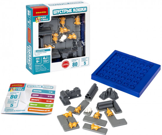 Игра логическая «Шустрые кошки»