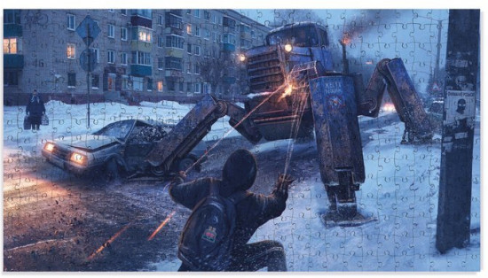 Пазл деревянный «Жестянщик»