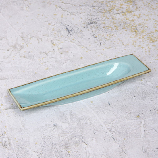 Тарелка сервировочная «Tiffany Blue»
