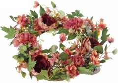 Венок из искусственных цветов «Принцесса» - Фото 3