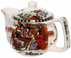 Чайник заварочный с ситом «Девушки в саду» - Фото 1