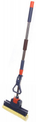 Швабра телескопическая с губкой - Фото 1