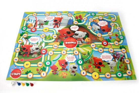 Настольная игра-ходилка «Ми-ми-мишки»