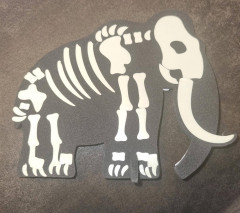 Набор для изготовления фигурки-брелока «Мамонт» - Фото 2