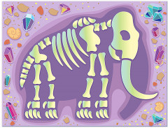 Набор для изготовления картины-брелока «Мамонт» - Фото 1