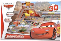 Настольная 3D игра-ходилка «Тачки Дисней» - Фото 1