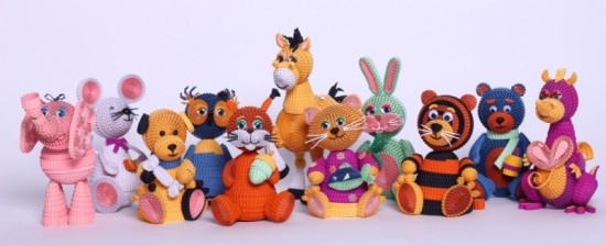 Набор для изготовления 3D фигурки «Собачка»