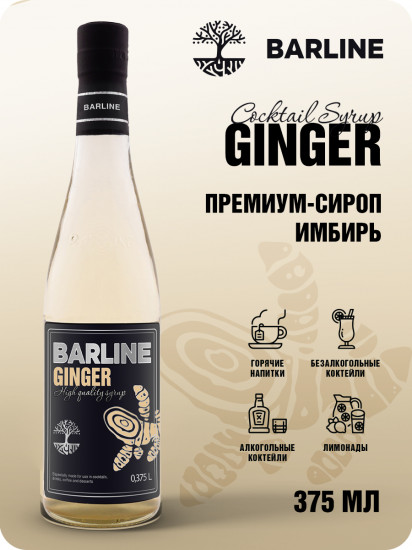 Сироп со вкусом имбиря «Ginger»