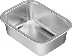 Ланч-бокс стальной со стеклянной крышкой - Фото 2