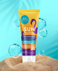 Гиалуроновый солнцезащитный крем для лица SPF 30 - Фото 2