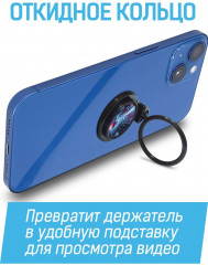 Кольцо-держатель для телефона «Улица Киберпанк» - Фото 4