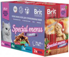 Набор паучей для стерилизованных кошек «Особое меню в желе» - Фото 5