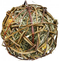 Лакомство для грызунов «Ивовый шар с сеном» - Фото 1