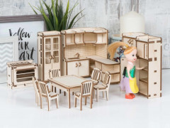 Набор мебели для кукол «Кухня» - Фото 2