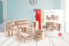 Набор мебели для кукол «Кухня» - Фото 3