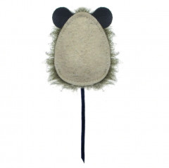 Игрушка-дразнилка для кошки «Мышка меховая» - Фото 1