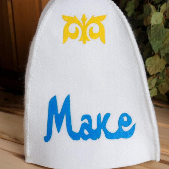 Шапка для бани «Маке»