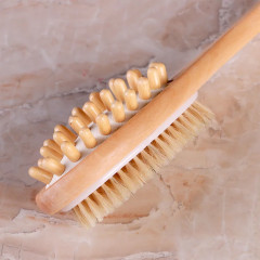 Щётка массажная из натуральной щетины - Фото 2