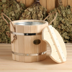 Запарник с крышкой и вставкой оцинкованной - Фото 3