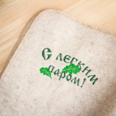 Лежак для бани и сауны «С лёгким паром» - Фото 2